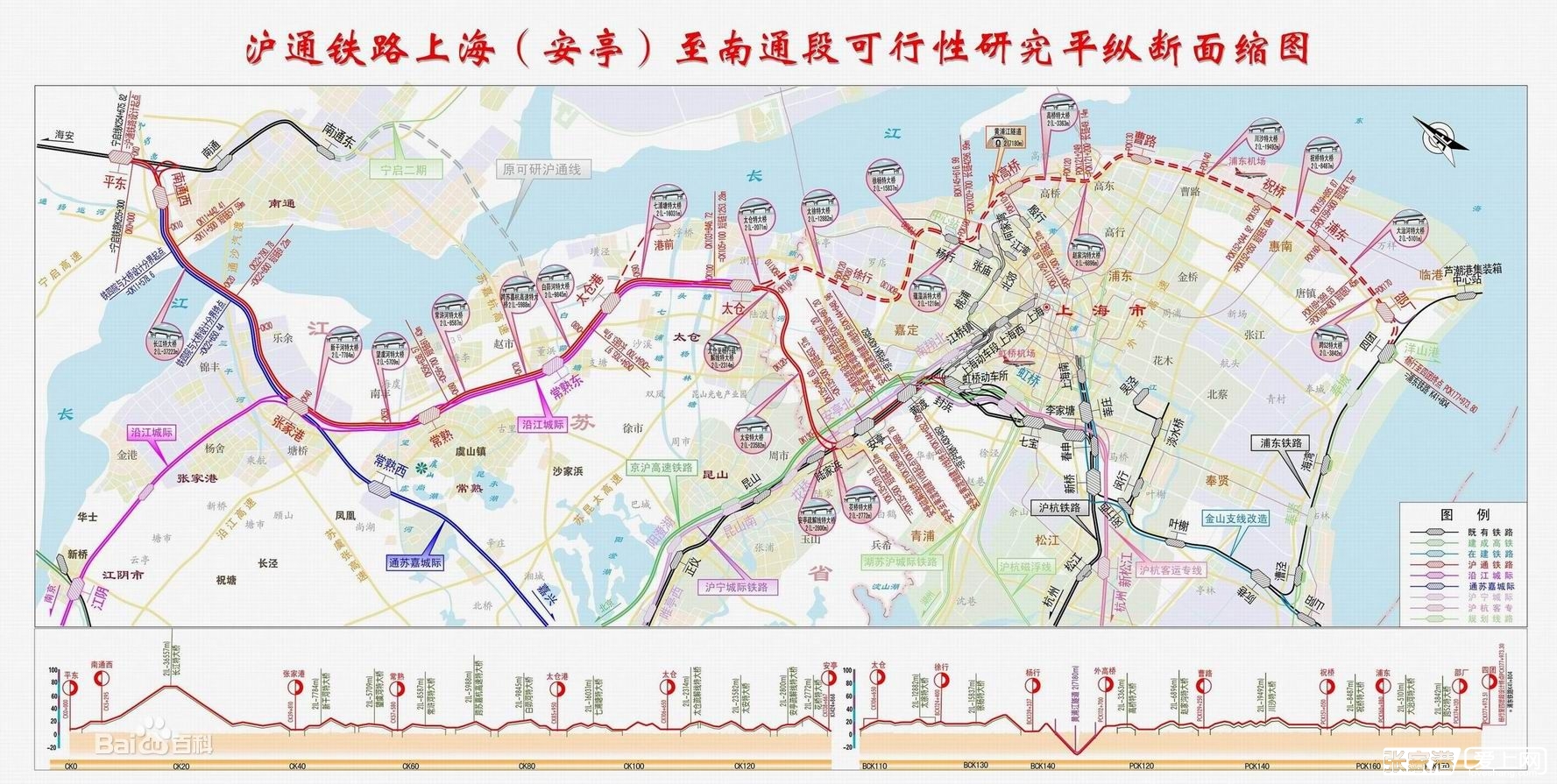 沪通铁路规划图 沪通铁路上海规划图 沪通铁路杨行站图片 959282 7