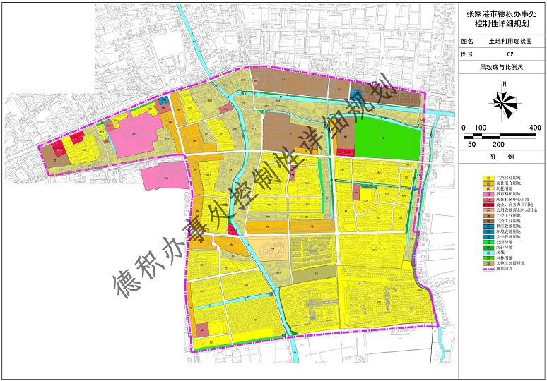 张家港保税区(金港镇)德积办事处控制性详细规划