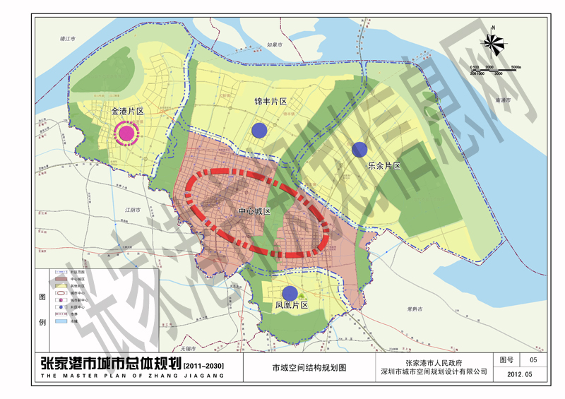 张家港城市总体规划(2011-2030)_政府公告_张家港爱上