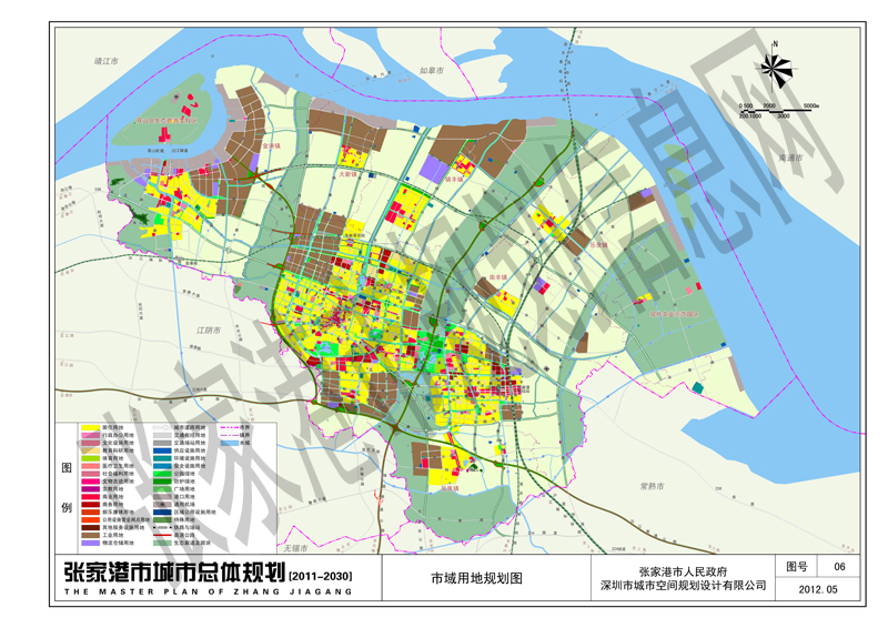 张家港城市总体规划(2011-2030)_政府公告_张家港爱上
