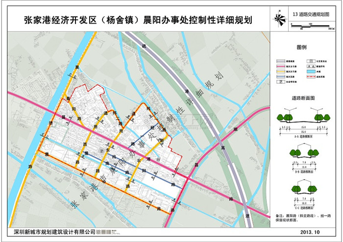 张家港经济技术开发区(杨舍镇)晨阳办事处控制性详细规划