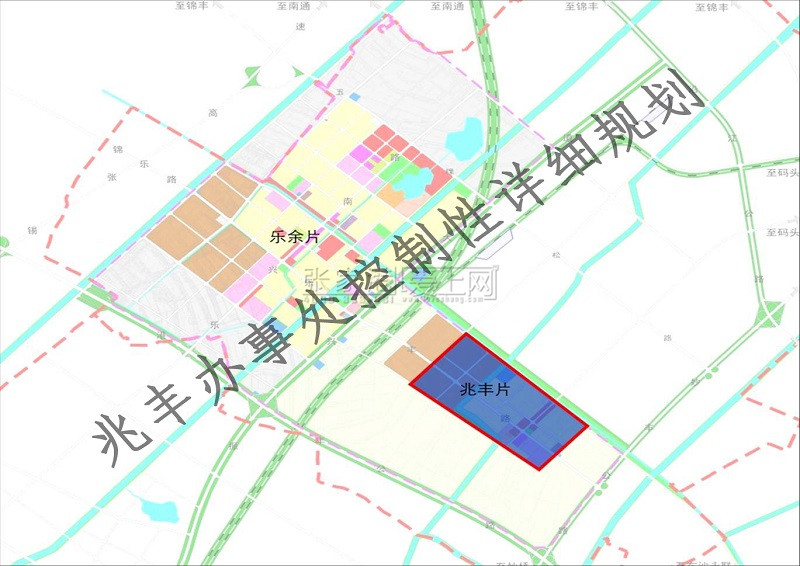 张家港市乐余镇兆丰办事处控制性详细规划