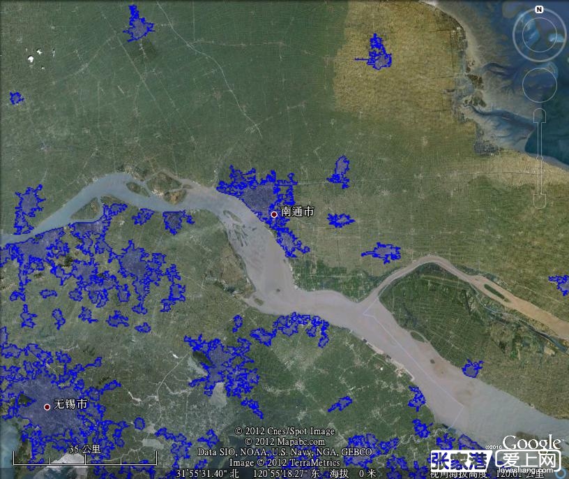 江苏各县市镇建成区面积城市名单(全国大陆前